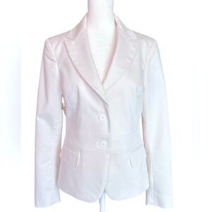 NWOT New York & Company White Two Button Blazer
